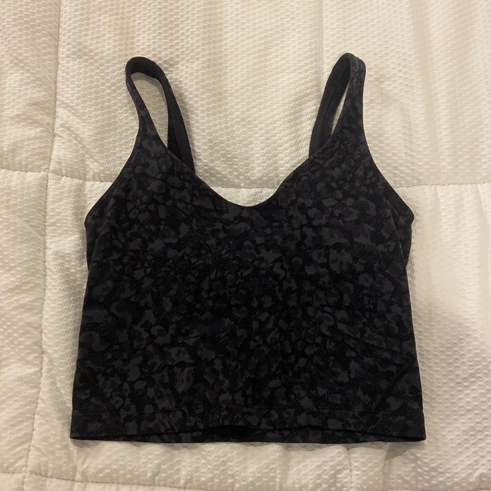 Lululemon align tank (Leopard Camo Deep Coal)